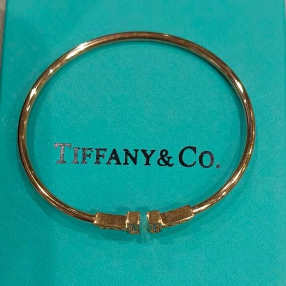 Tiffany & Co. Diamond Wire Bracelet - Picture 2 of 5